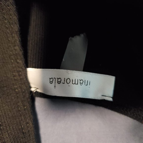 Inamorata Figueora Rib Dress Small Black - Picture 3 of 3